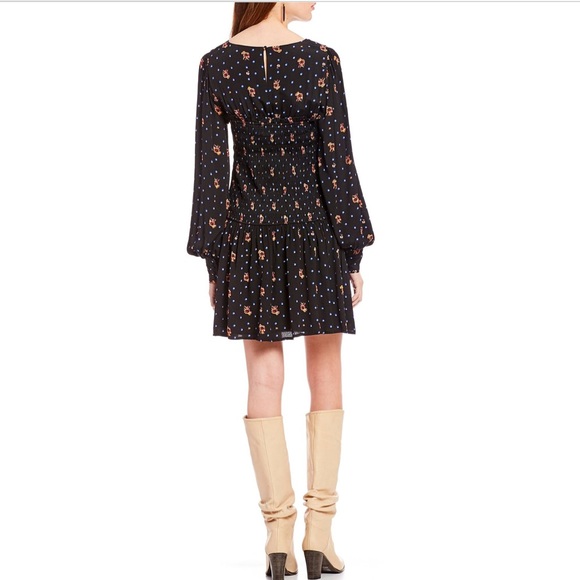*FIRM* NWT Free People Two Faces Mini Dress - Picture 3 of 5